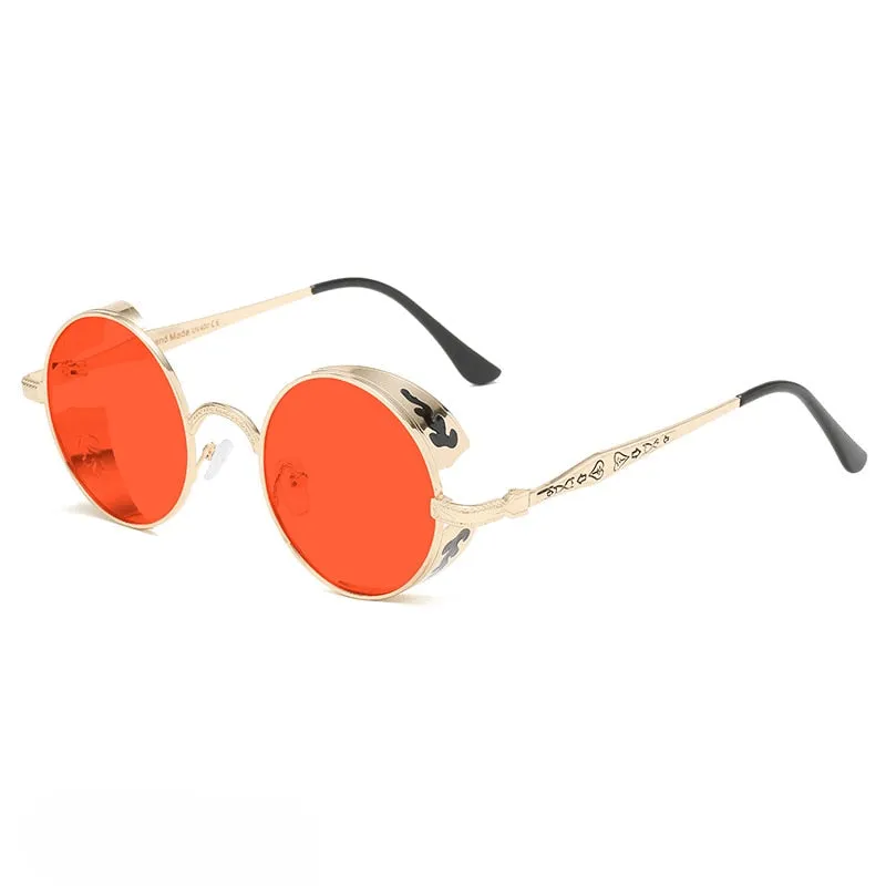 Oliver Retro Round Sunglasses