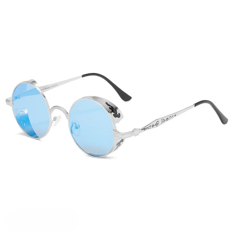 Oliver Retro Round Sunglasses