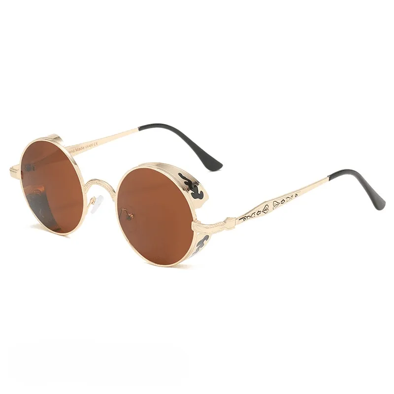 Oliver Retro Round Sunglasses