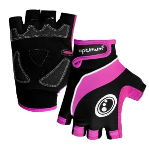 Optimum Sports Ladies Cycling Gloves Nitebrite High Vis Half Finger