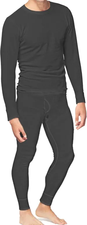Place and Street Mens Cotton Thermal Underwear Set Shirt Pants Long Johns