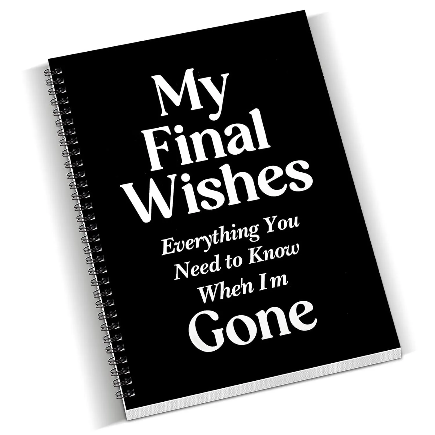 Rovhity My Final Wishes Planner  End of Life Organizer for Adults & Seniors | Legacy Binder for Passwords, Documents, Final Plans & Funeral Wishes | Emergency & Estate Planning Book