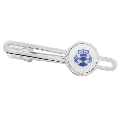 Royal Copenhagen Crown & leaf crest Tie Clips