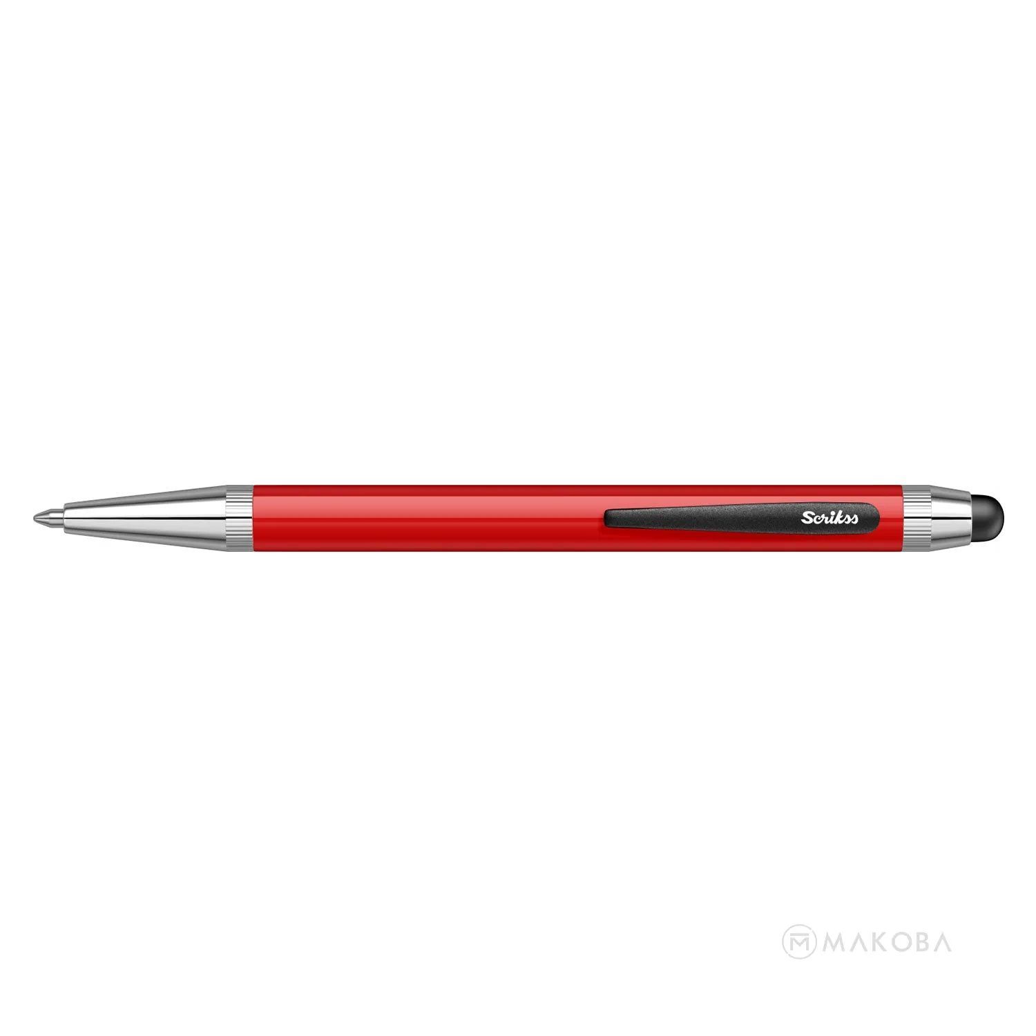 Scrikss Smart 699 Multifunction Ball Pen with Stylus - Red CT