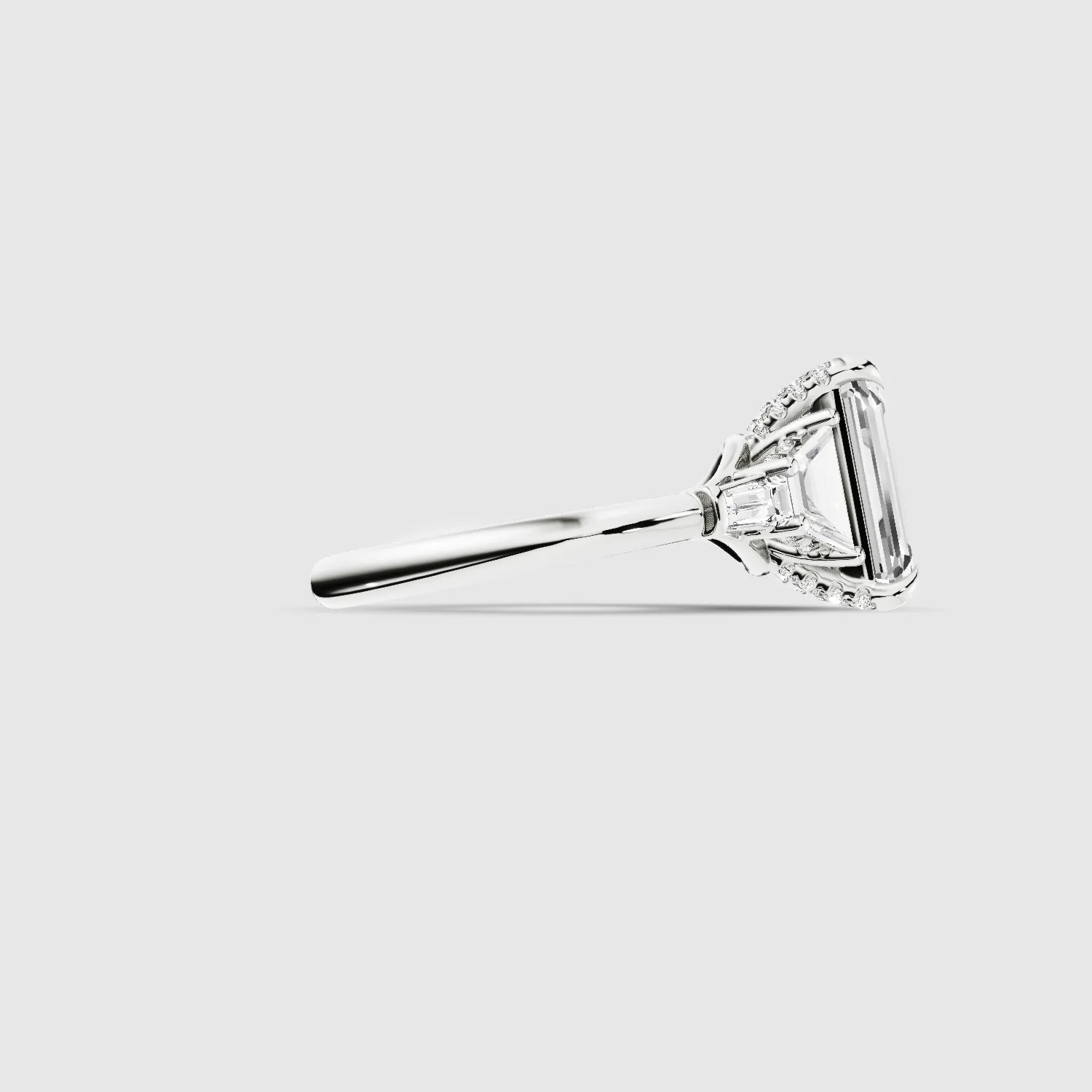 The Unity Ring-Emerald Cut