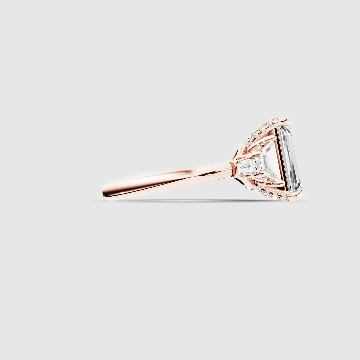 The Unity Ring-Emerald Cut