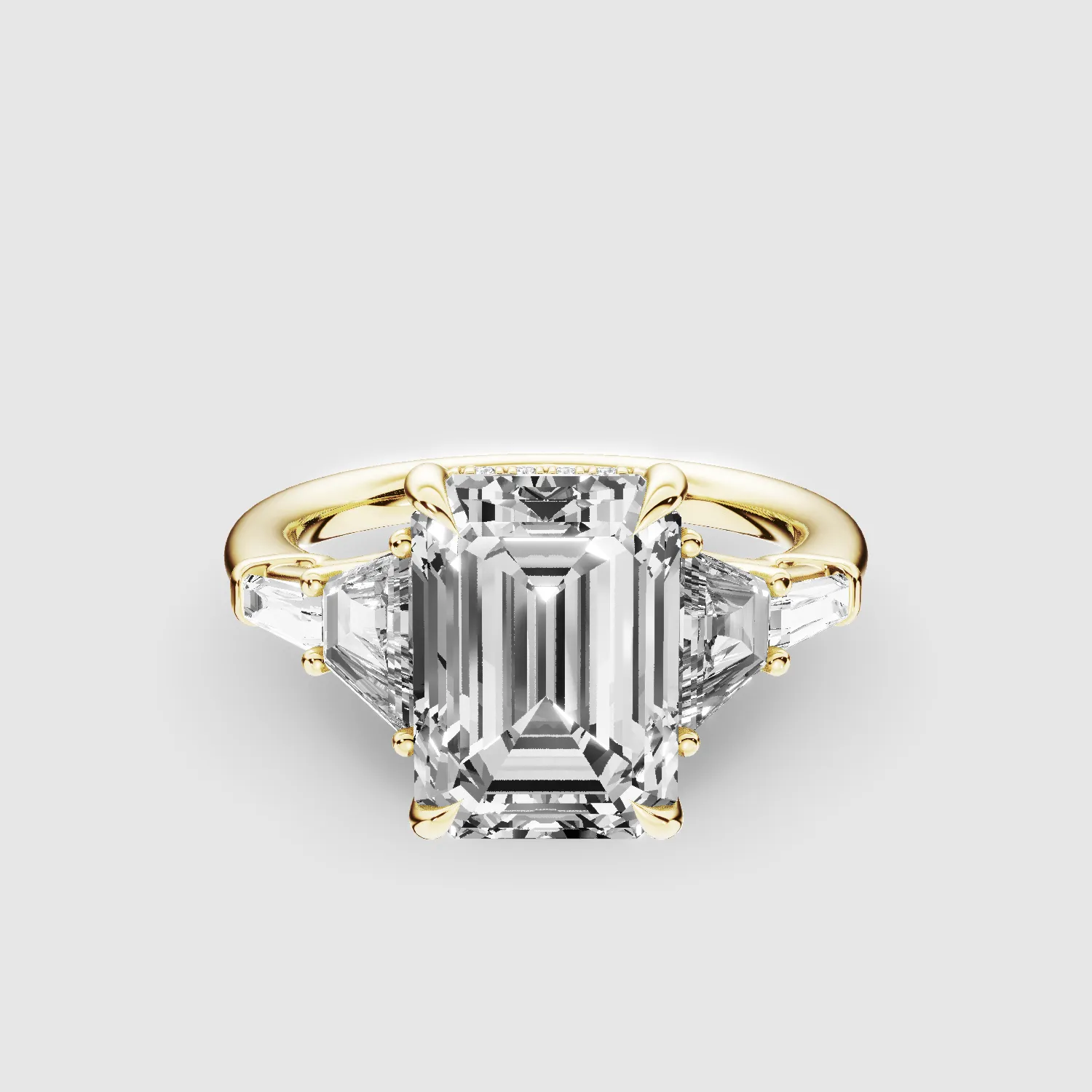 The Unity Ring-Emerald Cut