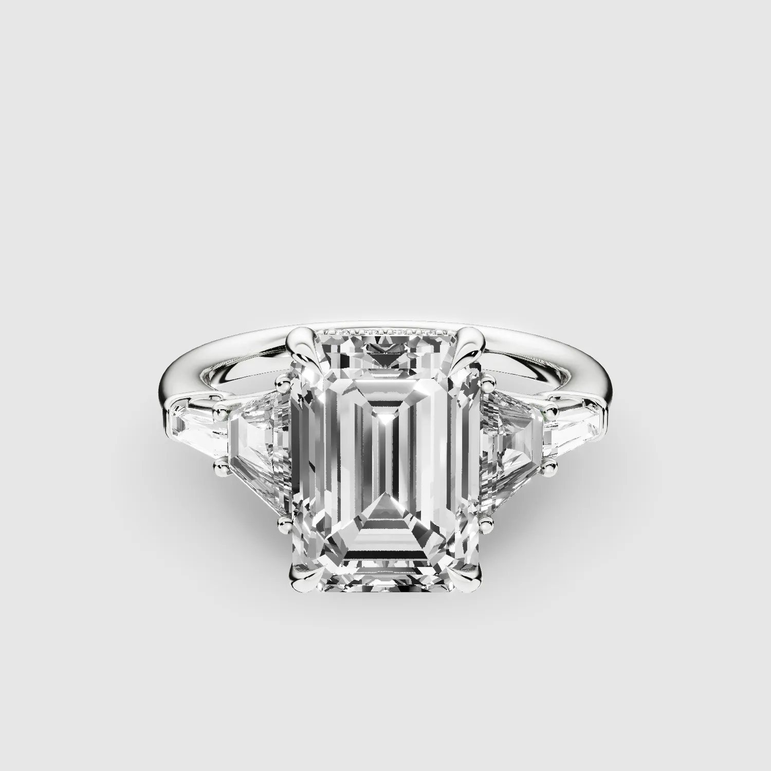The Unity Ring-Emerald Cut