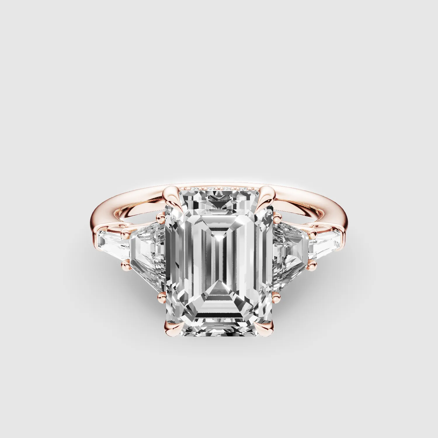 The Unity Ring-Emerald Cut