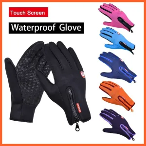 Unisex Winter Thermal Warm Cycling Bicycle Touch Screen Gloves