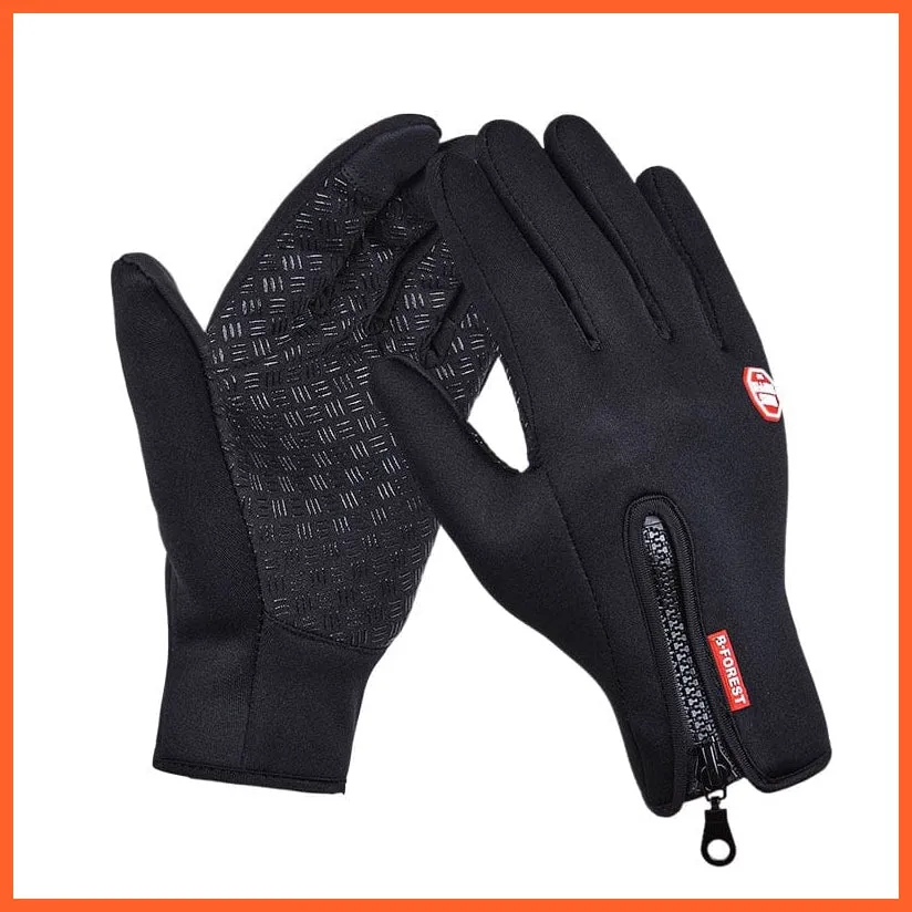 Unisex Winter Thermal Warm Cycling Bicycle Touch Screen Gloves